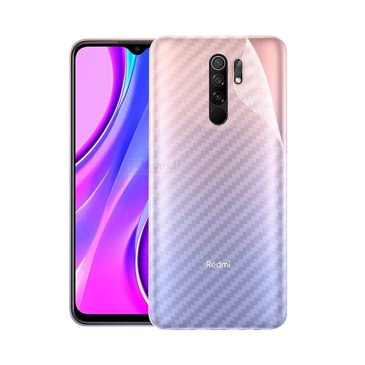 Picture of Carbon Fiber Sticker for Xiaomi Redmi 9 - Transparent