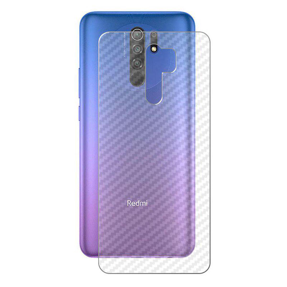 Picture of Carbon Fiber Sticker for Xiaomi Redmi 9T - Transparent