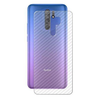 Picture of Carbon Fiber Sticker for Xiaomi Redmi 9T - Transparent