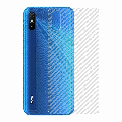 Picture of Carbon Fiber Sticker for Xiaomi Redmi 9A - Transparent