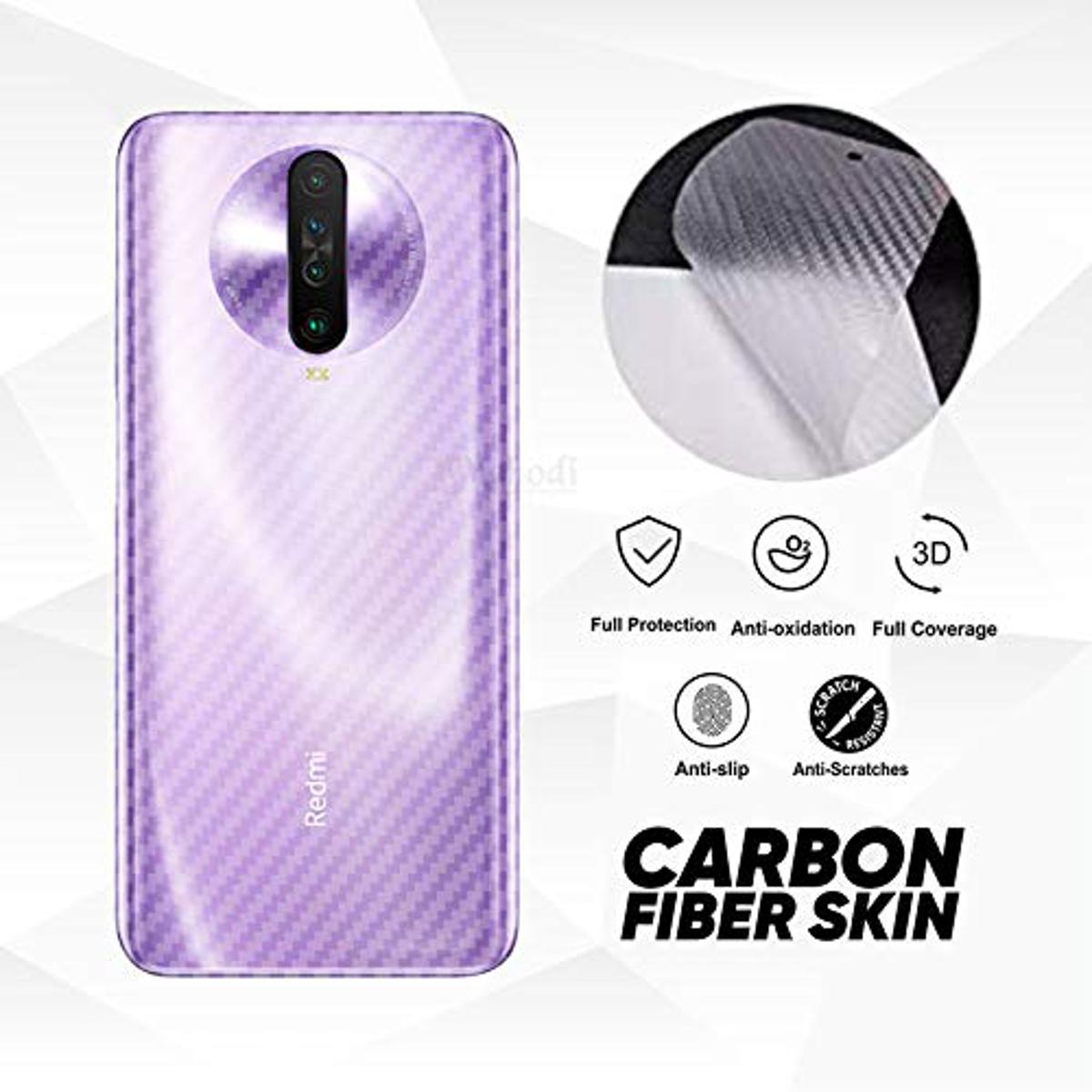 Picture of Carbon Fiber Sticker for Xiaomi Poco X2 - Transparent