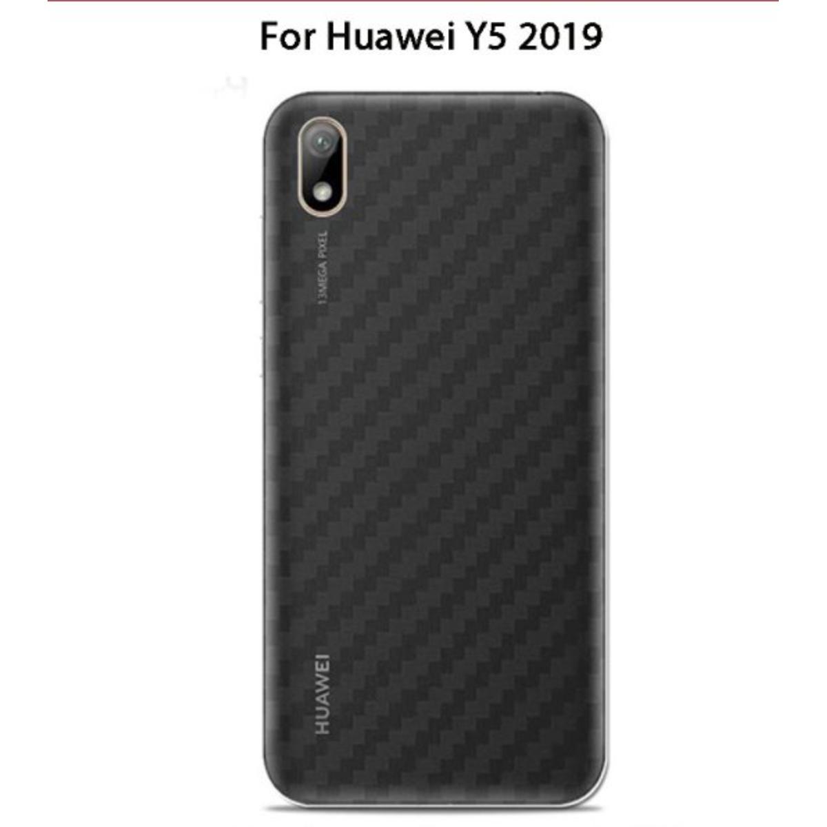 Picture of Carbon Fiber Sticker for Huawei Y5 2019 - Transparent