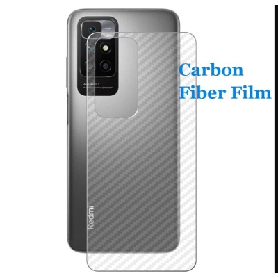 Picture of Carbon Fiber Sticker for Xiaomi Redmi 10 prime - Transparent