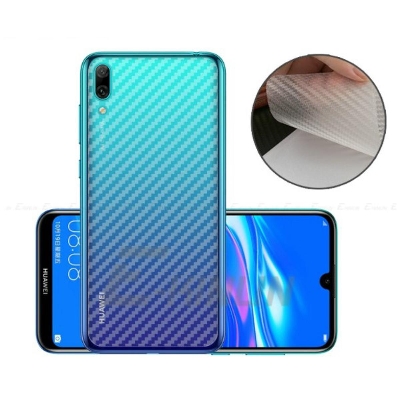 Picture of Carbon Fiber Sticker for Huawei Y5P - Transparent