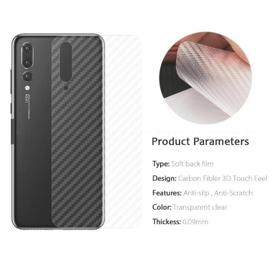 Picture of Carbon Fiber Sticker for Huawei Y9S - Transparent