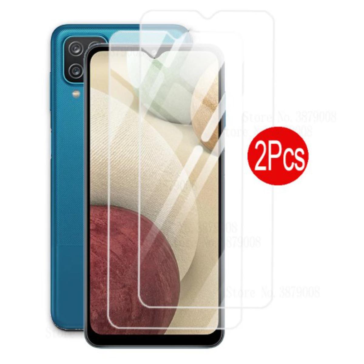 Picture of 2Pcs Glass For Samsung Galaxy A01 core Screen Protector Full Water Color Transparent Tempered Glass