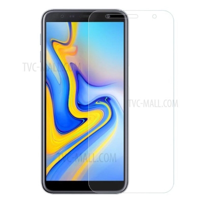 Picture of 2Pcs Glass For Samsung Galaxy J6 Screen Protector Full Water Color Transparent Tempered Glass