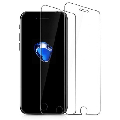 Picture of 2Pcs Glass For iPhone 7 Plus Screen Protector Full Water Color Transparent Tempered Glass