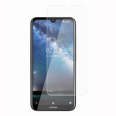 Picture of 2Pcs Glass For Nokia 2.2 Screen Protector Full Water Color Transparent Tempered Glass