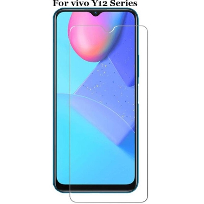 Picture of 2Pcs Glass For Vivo Y12A Screen Protector Full Water Color Transparent Tempered Glass