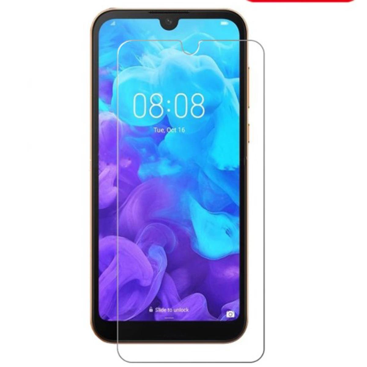 Picture of 2Pcs Glass For Huawei Y5 2019 Screen Protector Full Water Color Transparent Tempered Glass