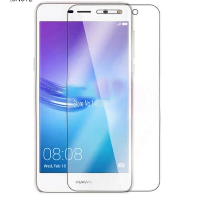 Picture of 2Pcs Glass For Huawei Y3 2017 Screen Protector Full Water Color Transparent Tempered Glass