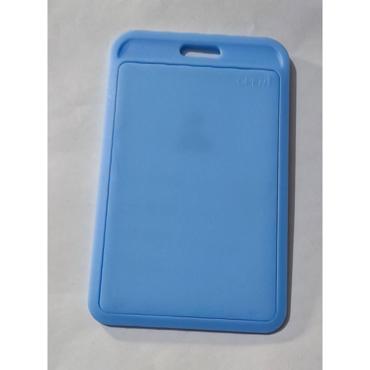 Picture of Id Card soft platstic frame blue -C-025v