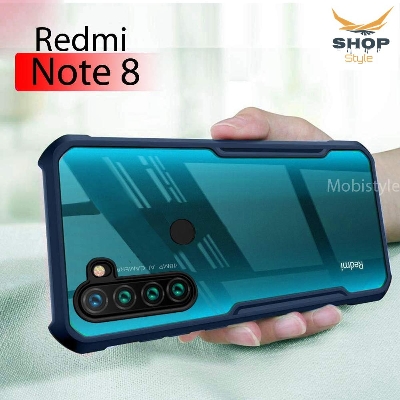 Picture of Xundd Ipaky For Xiaomi Redmi Note 8 Case Shock proof Cover, Fitted Cases, Transparent Shell,