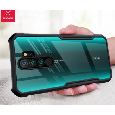 Picture of Xundd Ipaky For Xiaomi Redmi Note 8 Pro Case Shock proof Cover, Fitted Cases, Transparent Shell,