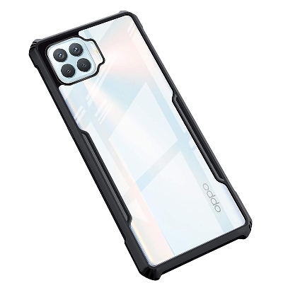 Picture of Xundd Ipaky For Oppo F17 Case Shock proof Cover, Fitted Cases, Transparent Shell,