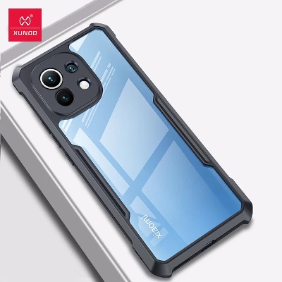 Picture of Xundd Ipaky For Xiaomi Mi 11 Lite Case Shock proof Cover, Fitted Cases, Transparent Shell,