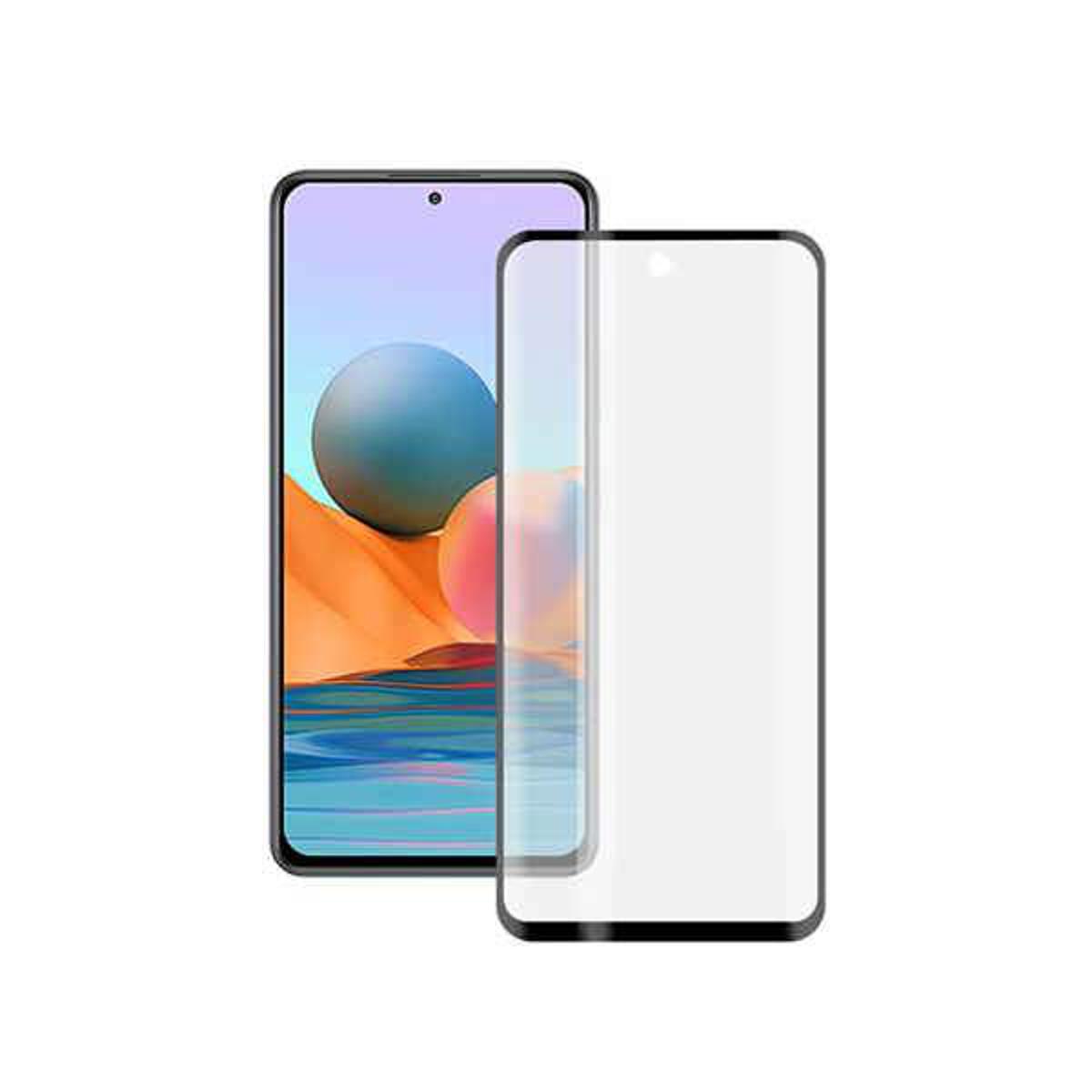 Picture of D Full Glass for Xiaomi Redmi Note 10 Pro Screen Protector 9H full black