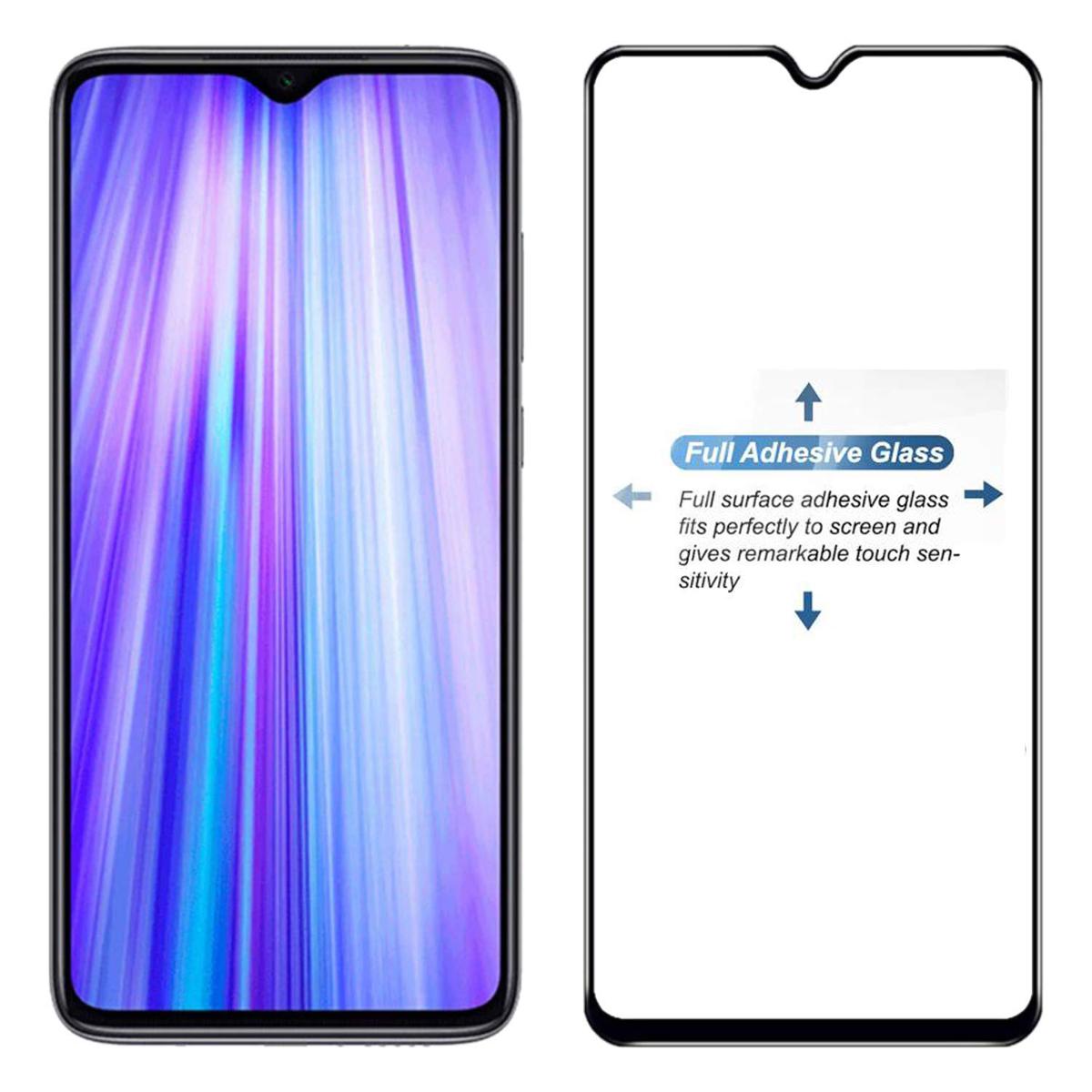 Picture of D Full Glass for Xiaomi Poco M2 Screen Protector 9H full black