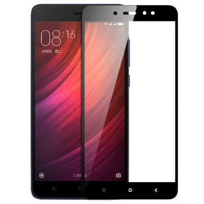 Picture of D Full Glass for Xiaomi Redmi Note 5A Prime Screen Protector 9H full black