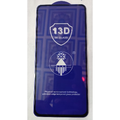 Picture of D Full Glass for Vivo Y11 Screen Protector 9H full black