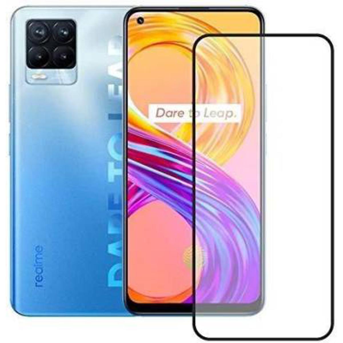 Picture of D Full Glass for Oppo Realme 8 5G Screen Protector 9H full black