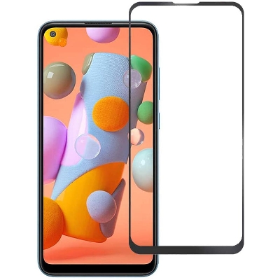 Picture of D Full Glass for Oppo F19 Pro Screen Protector 9H full black