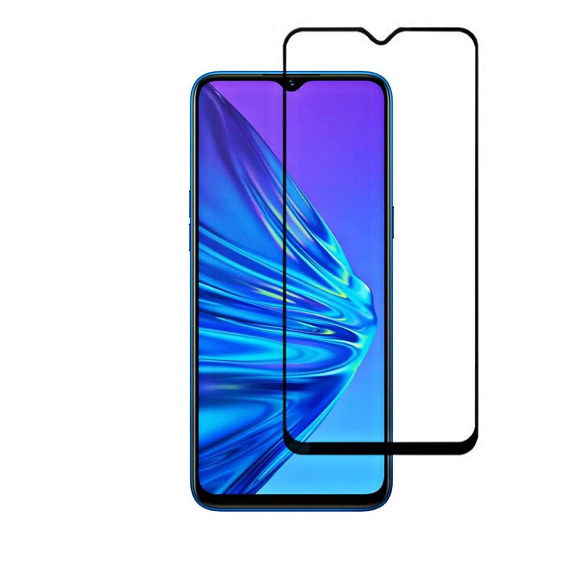 Picture of D Full Glass for Oppo Realme 5i Screen Protector 9H full black