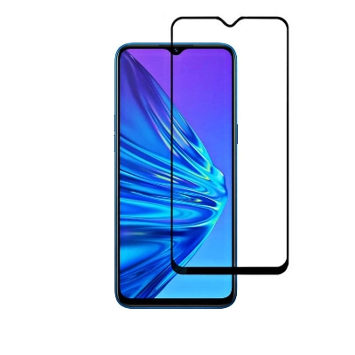 Picture of D Full Glass for Oppo Realme 5i Screen Protector 9H full black