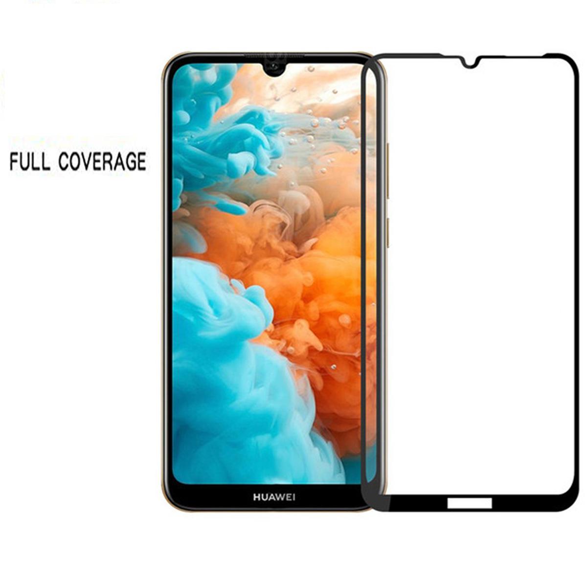 Picture of D Full Glass for Huawei Y6 2019 Screen Protector 9H full black