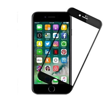 Picture of D Full Glass for iPhone 6 Plus Screen Protector 9H full black