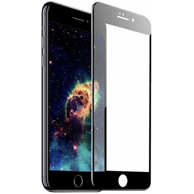 Picture of D Full Glass for iPhone 7 Screen Protector 9H full black