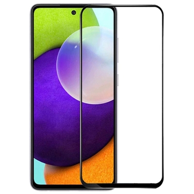 Picture of D Full Glass for Samsung Galaxy A52 Screen Protector 9H full black