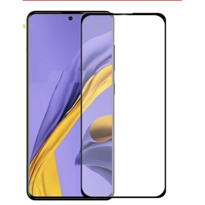 Picture of D Full Glass for Samsung Galaxy A72 Screen Protector 9H full black