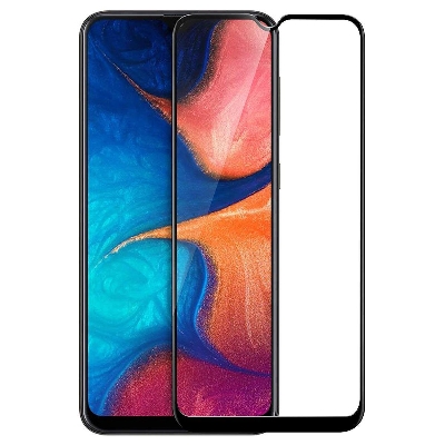 Picture of D Full Glass for Samsung Galaxy A20s Screen Protector 9H full black