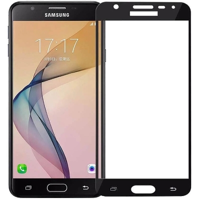 Picture of D Full Glass for Samsung Galaxy J5 Prime Screen Protector 9H full black