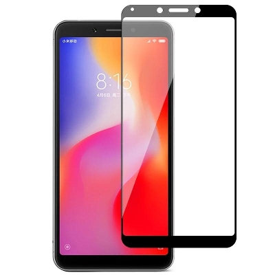 Picture of 2pcs D Full Glass for Xiaomi Redmi 6 Pro Screen Protector 9H full black