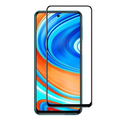 Picture of 2pcs D Full Glass for Xiaomi Redmi Note 9 Pro Max Screen Protector 9H full black