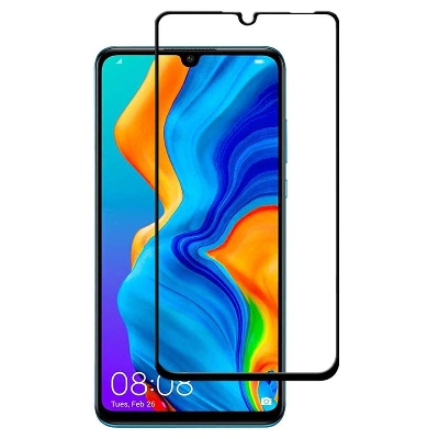 Picture of 2pcs D Full Glass for Huawei Honor P30 Lite Screen Protector 9H full black