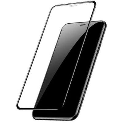 Picture of 2pcs D Full Glass for iPhone XR Screen Protector 9H full black