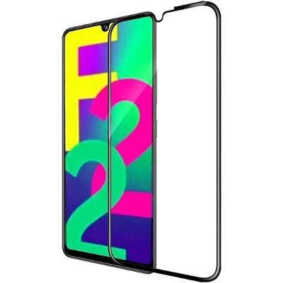 Picture of 2pcs D Full Glass for Samsung Galaxy F22 Screen Protector 9H full black