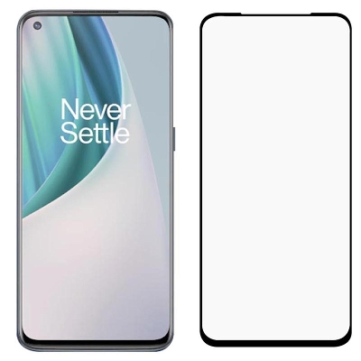 Picture of 2pcs D Full Glass for OnePlus Nord N10 Screen Protector 9H full black