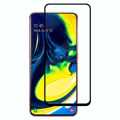 Picture of 2pcs D Full Glass for Samsung Galaxy A20 Screen Protector 9H full black