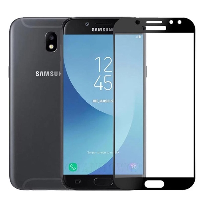Picture of 2pcs D Full Glass for Samsung Galaxy J5 Screen Protector 9H full black