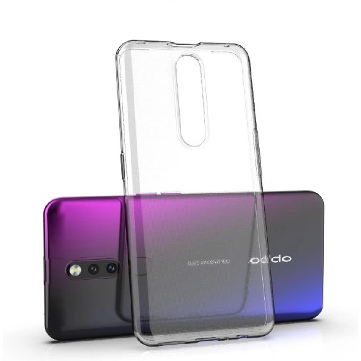 Picture of Back Case For Oppo F11 Transparent Cover Tpu Back Case