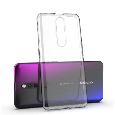 Picture of Back Case For Oppo F11 Transparent Cover Tpu Back Case