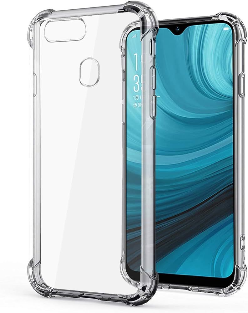 Picture of Back Case For Oppo A5s Transparent Cover Tpu Back Case