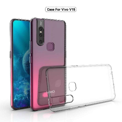 Picture of Back Case For Vivo V15 Transparent Cover Tpu Back Case