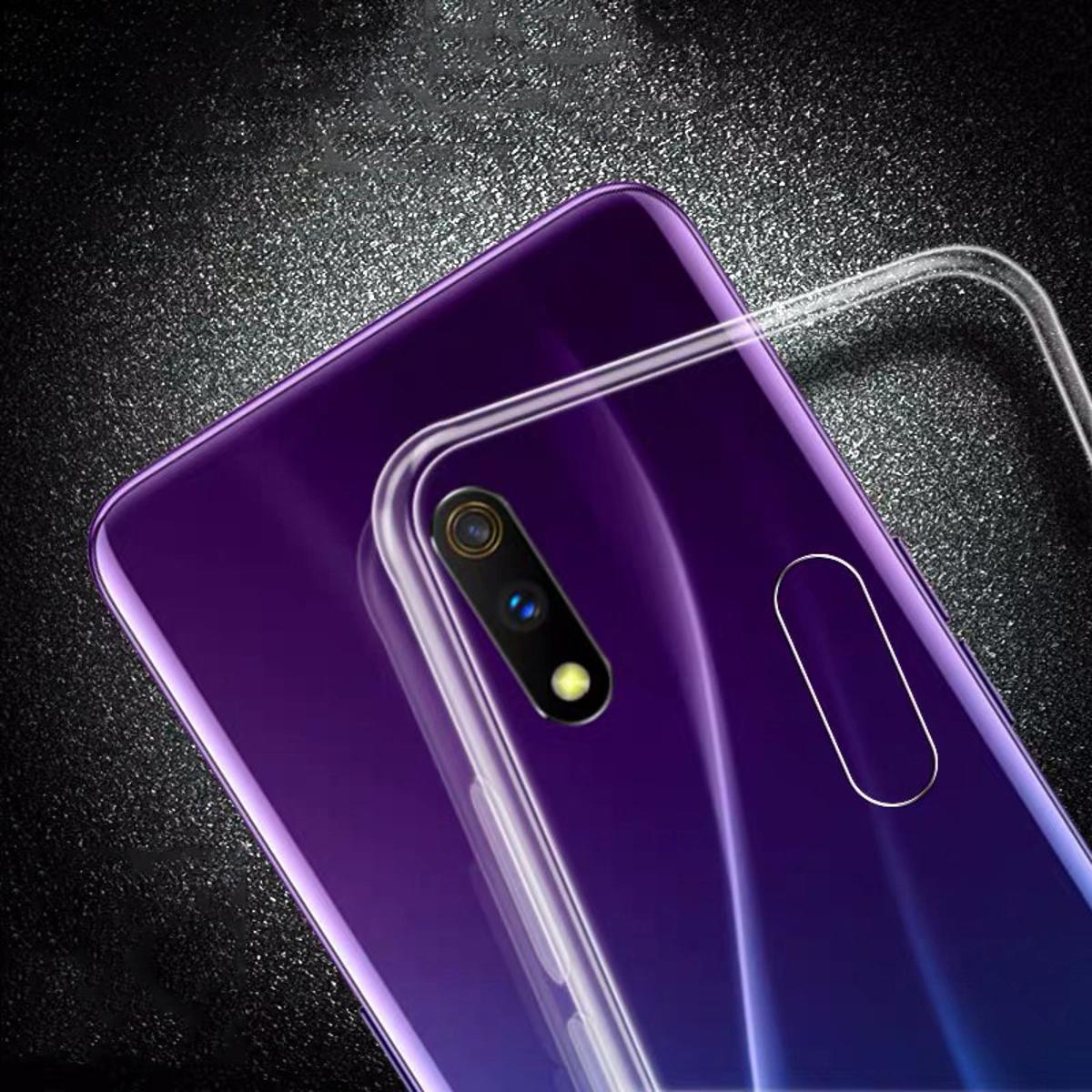 Picture of Back Case For Oppo Realme X Transparent Cover Tpu Back Case
