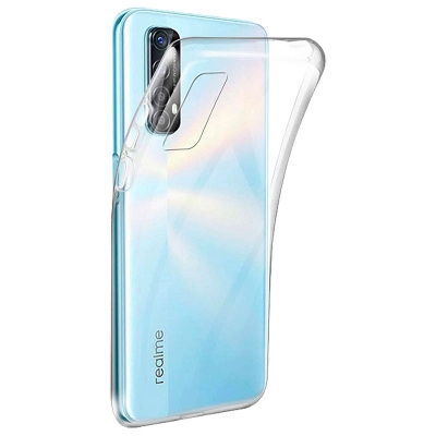 Picture of Back Case For Oppo Realme 7 Transparent Cover Tpu Back Case